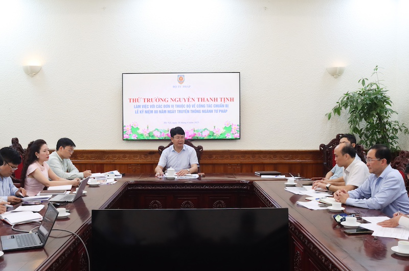 ​Tích cực triển khai các hoạt động hướng tới kỷ niệm 80 năm Ngày truyền thống Ngành Tư pháp